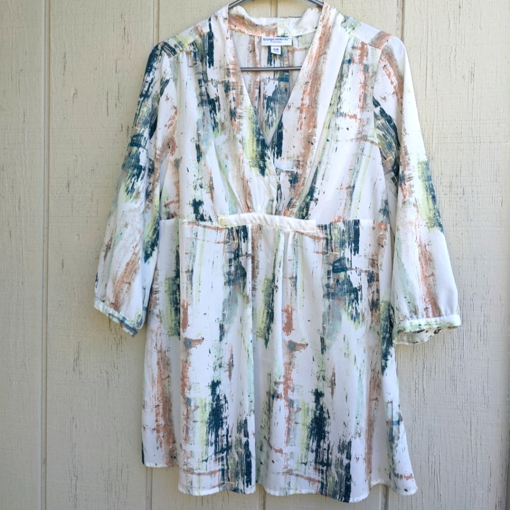 Maternity Liz Lange 3/4 Sleeve Blouse